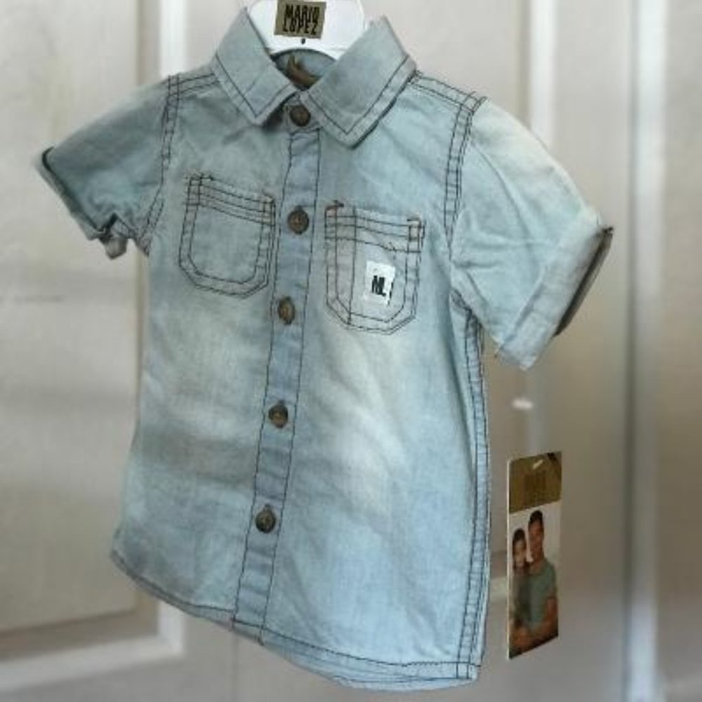 Blue Jean Button Up
